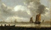 Abraham van Beijeren The Silver Seascape oil painting